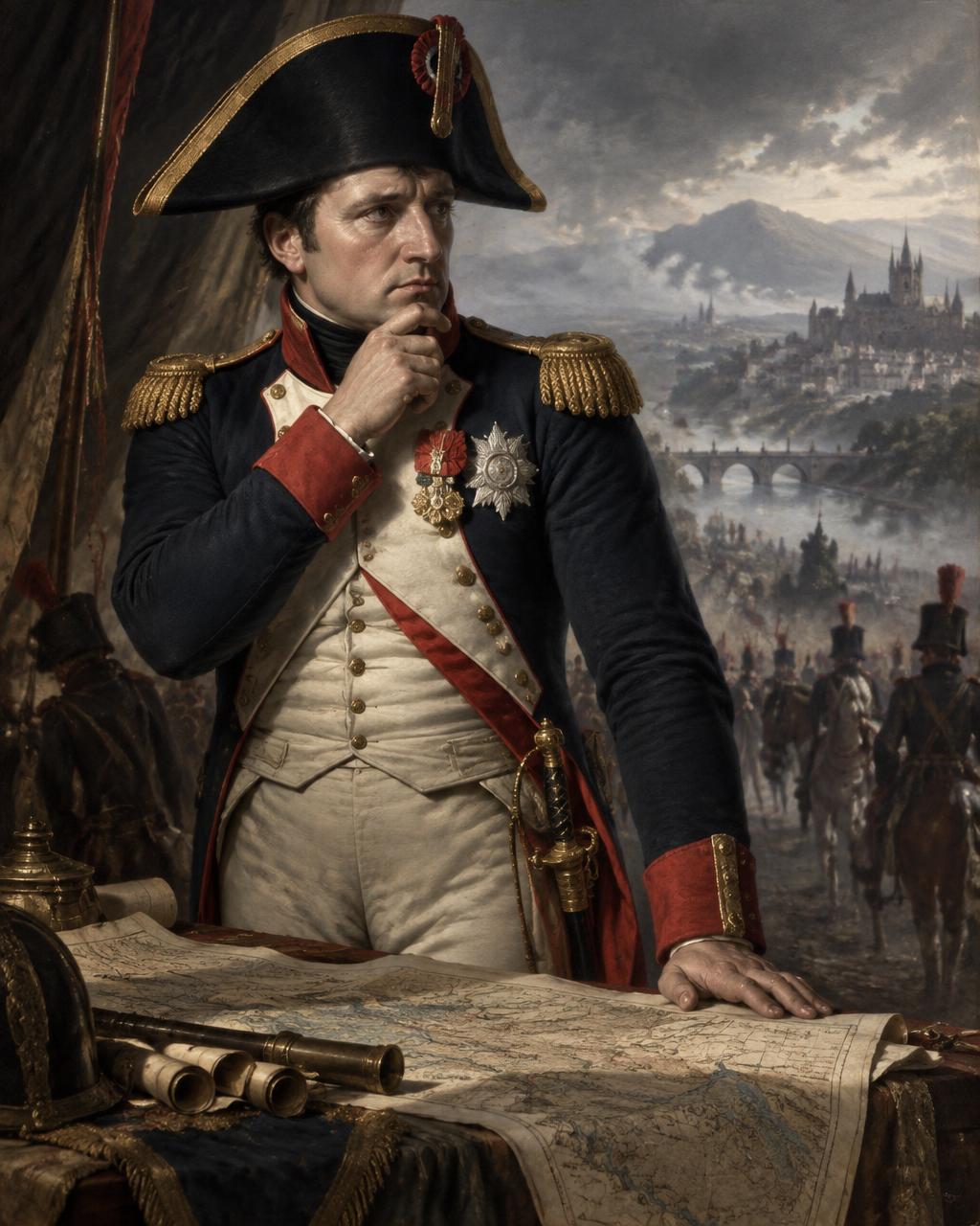 Représentation artistique de Napoléon